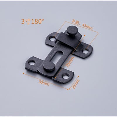Loquet à loquet en acier inoxydable pour porte coulissante, fenêtre, armoire, maison, hôtel, sécurité, quincaillerie pour la maison