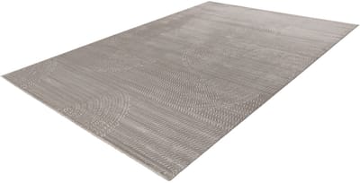 Pierre Cardin Vloerkleed - Modern Tapijt - Japandi Stijl - Zilver - 3D-effect - Luxe en Duurzaam