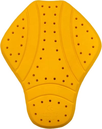 Rugbeschermer Motorjas - Motorprotector Rug - Veilig Motorrijden - Niveau 2 Certificering - 39-43 cm - Geel