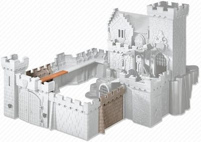 Uitbreidingsset Kasteelmuren voor Playmobil Forten