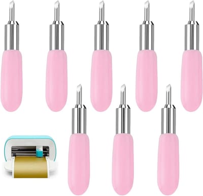 8 Stuks Snijbladen voor Cricut Joy - Vervangende Snijbladen met 30 Graden Fijne Punt, Geschikt voor Papier, Vinyl en Stof, Precisie Snijgereedschap voor Creatieve Projecten