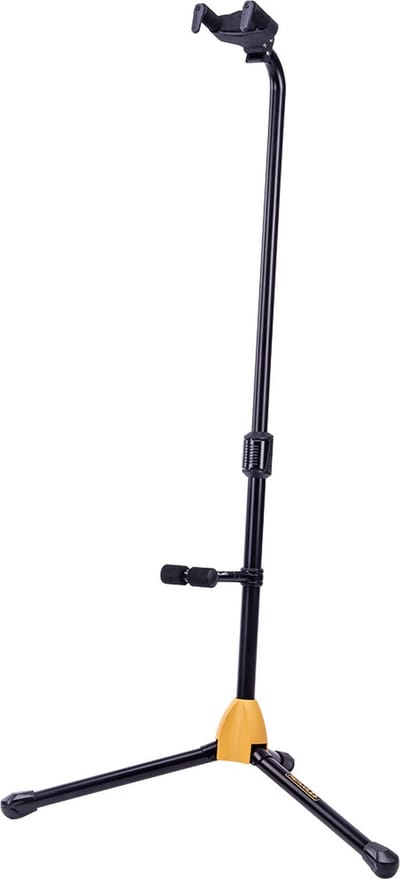 HERCULES HCGS-412B PLUS Gitaarstand met Auto Grip System en hoogteverstelling
