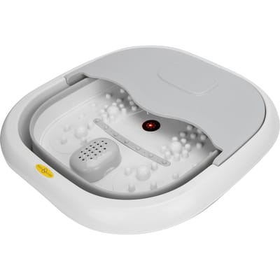 Bain de pieds pliable à température constante, thérapie par lumière rouge, prise américaine 110 V, gris US Plug