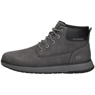 Skechers GARLAN - DENO Heren Veterschoenen - Charcoal