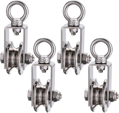 40 mm Katrol met 2 Kogellagers voor Fitness en Takels