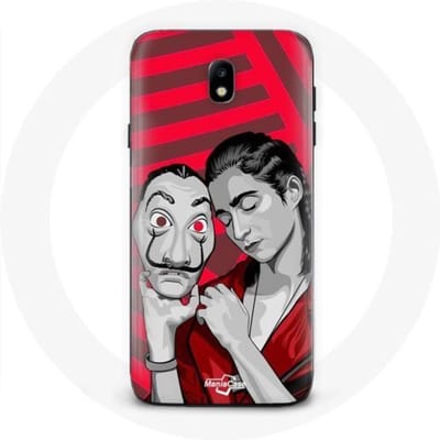 Samsung Galaxy J3 2017 hoesje La casa de papel Nairobi Fanart