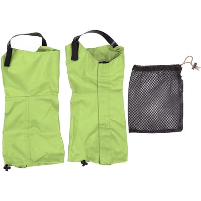 Une Paire Guêtres de Neige Imperméables Unisexe Tissu Oxford Ripstop 600D Couvre-Bottes de Randonnée pour l'Extérieur en Hiver