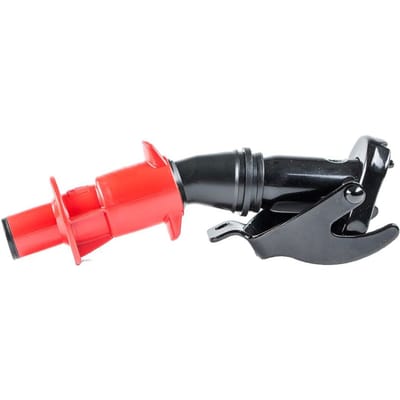 Automatische schenktuit voor metalen brandstofjerrycan 5 + 10 L lengte 186 mm