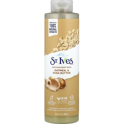 St. Ives, Soothing Body Wash, Oatmeal & Shea Butter, 650Ml(22Fl Oz) beige