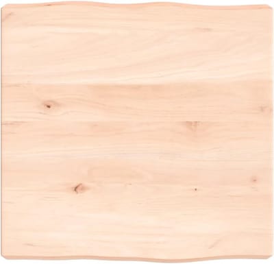 Massief Eikenhouten Tafelblad met Natuurlijke Rand - DIY Meubelblad