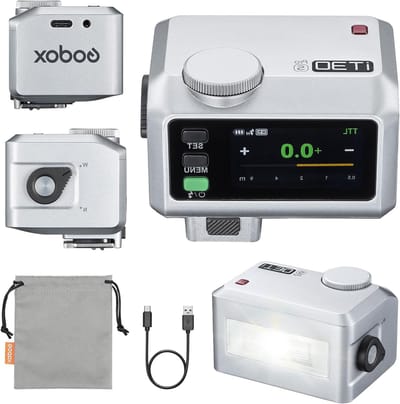 Camera Flash met TTL Auto Exposure, 2.4GHz Systeem, 1/8000s High-Speed Sync, Compact en Geschikt voor Sony Camera's