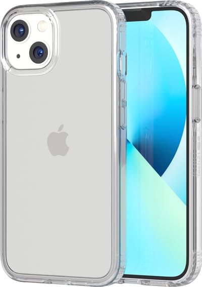 Tech21 Evo Clear - iPhone 13 hoesje - Schokbestendig telefoonhoesje - Transparant - 3,6 meter valbestendig