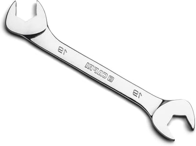 Hoek Open Sleutel - Metrische Sleutel - Moeilijk Bereikbaar - V-vorm Anti-slip - 19 mm - Chroom