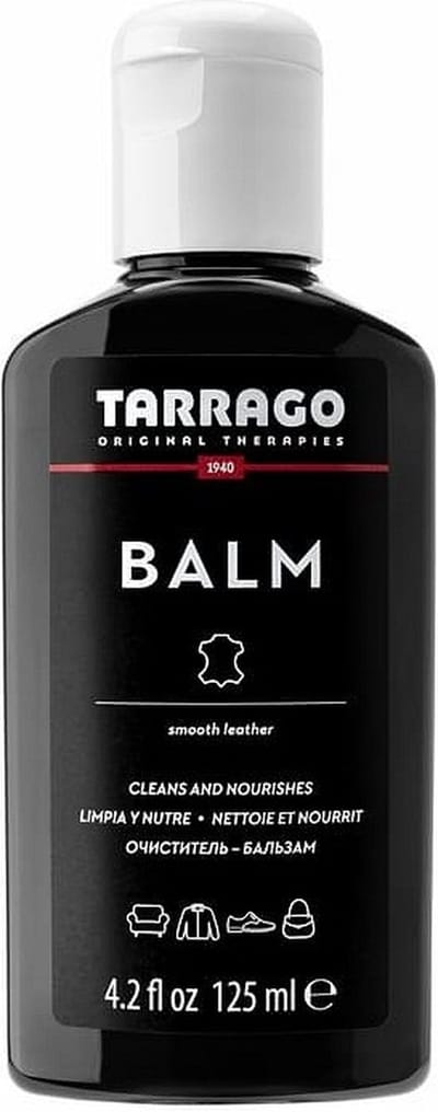 Tarrago leather care balm - 018 - black - 125ml
