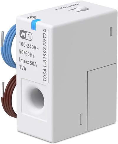 Energie Meter - Stroom Monitor - Energie Verbruik - Real-time Data - 100-240V - Zwart