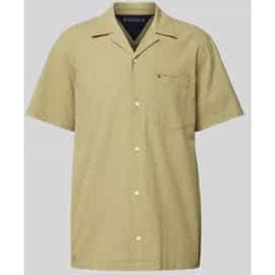 Regular fit vrijetijdsoverhemd met logostitching
