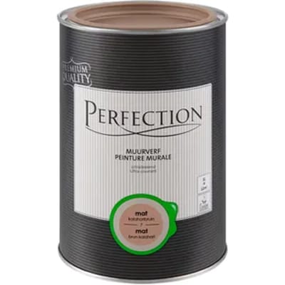 Perfection Ultradekkend Muurverf - Mat - Kalaharibruin - 1l