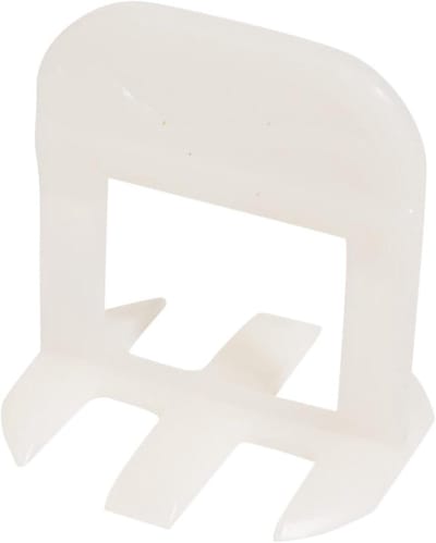Tegel leveling clips - Vlakke vloer systeem - Vlakke tegels leggen - Universeel toepasbaar - 1000 stuks - null
