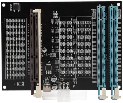 Dual Slot AGP PCIE Grafische Kaart Tester met LED Indicatoren voor Video Kaart Diagnostiek en Computer Reparatie