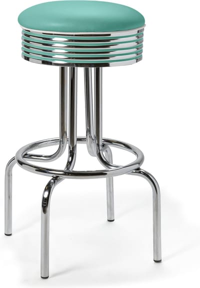 Bel Air Retro Barkruk BS-28-77 Turquoise
