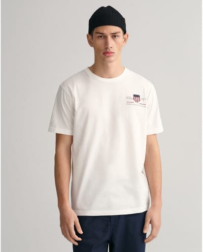 Gant Archive Shield geborduurd T-shirt