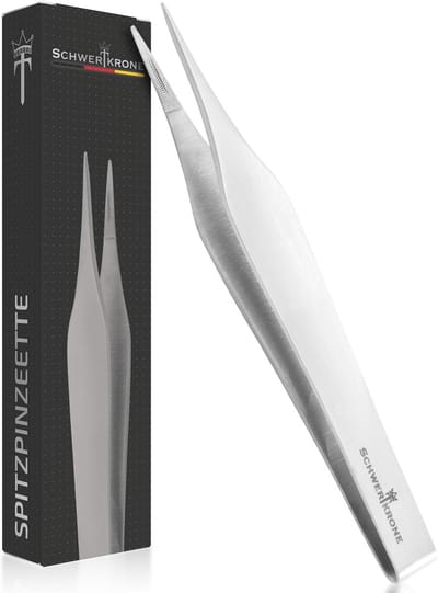Geefrichte Precisie Tweezers - Rvs Splinter en Teken Verwijderaar
