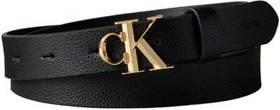 Cintura Calvin Klein Facet Ck Buckle Pebble Strap 25M - Fashion Wear - Vrouwen