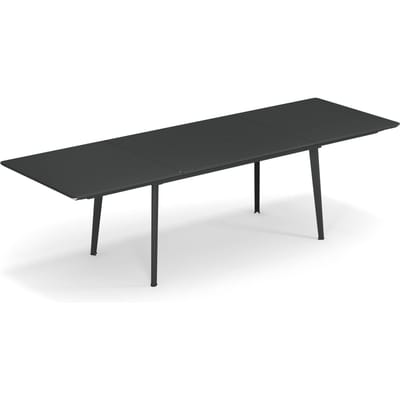 Emu Plus4 Verlengbare tafel - antiekijzer - 160 x 90 cm