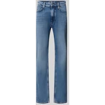 regular fit straight jeans van katoenmix model 'BENITO'