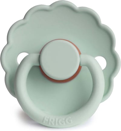 Frigg fopspeen latex - daisy - seafoam/ 0-6 maanden