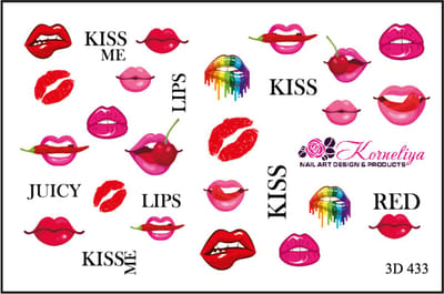 Korneliya 3D Waterdecal - 3D 433
