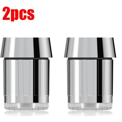 14PCS Changement Automatique 7 Couleurs LED Tête de Robinet Lumineuse Économie d'Eau Jet de Lumière Aérateur de Robinet Bec de Robinet pour Cuisine Bain