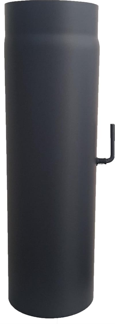 Nedco BV Zwart staal 2 mm 150 mm pijp 50 cm + klep