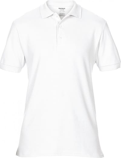 Gildan - Hammer Piqué Unisex Polo - White maat 3XL