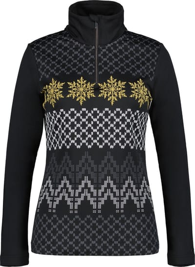 LUHTA PUOLAKKAVAARA WINTERSPORTPULLY Dames-Black-S