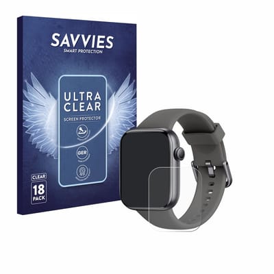 Savvies - Screenprotector voor AcclaFit P5 / L69C 1.85" - Folie Beschermfolie transparant 18 Stuks