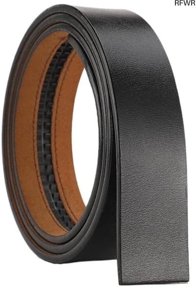 RFWR® Hoofdloze automatische riem voor heren, zonder gespriem - 100cm
