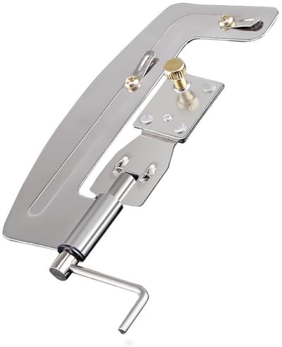 Dailygoods- Visgerei Tijdbesparend - Roestvrij Staal - Voor Buitenvissen - Eenvoudig te Gebruiken - Draagbaar - 1 Stuk - Visknoopmachine