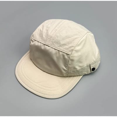 Casual Baseballpetten met Korte Klep Sneldrogende Zonbescherming Kampeerhoed Ademende Verstelbare Zonnehoed beige