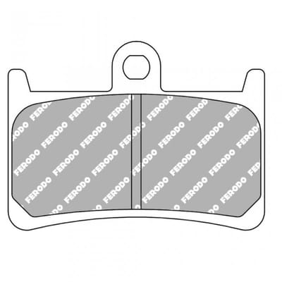 Remblokken Ferodo voor Motor Yamaha 1300 Xjr Sp 1999 tot 2001 linksvoor / rechtsvoor Nieuw