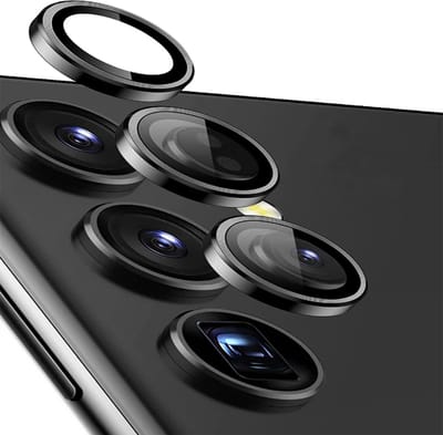 Geschikt voor Samsung Galaxy S24 FE - Camera Screenprotector - Gehard Glas Camera Cover