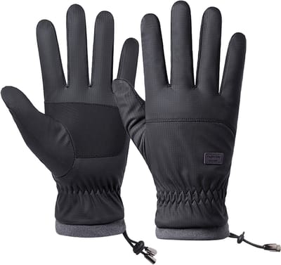 longziming -Warme Unisex Winterhandschoenen – Waterafstotend, Windproof & Touchscreen – Comfortabele Handschoenen voor Fietsen, Wandelen, Sport en Dagelijks Gebruik