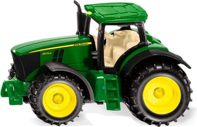 Siku John Deere 6250r Tractor 6,7 Cm Staal Groen/geel (1064)