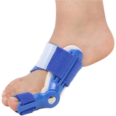 1/2 Pièces Attelle Redresseur Correcteur d'Oignon pour Orteil Os Grand pour Soulagement Douleur Pieds Hallux Valgus Protecteur Soin des Pieds