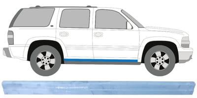 Reparatie dorpel voor Chevrolet Tahoe 1999-2006 / Links = Rechts (symmetrisch)