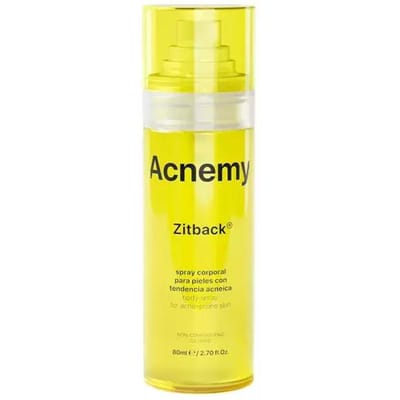 Spray Acné Corps ACNEMY ZITBACK aux Acides 80 ml – Spray Acné Corps aux Acides