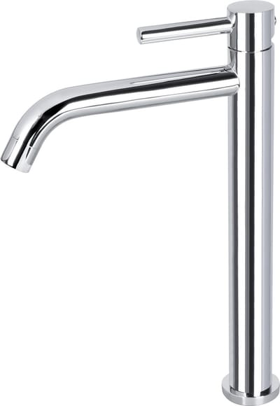 Differnz Wastafelmengkraan - Hoge Uitloop - Chroom - 30,6cm