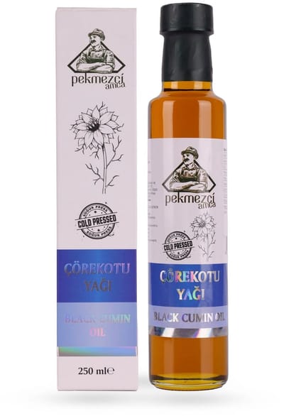 Pekmezci Amca Zwarte Komijn Olie - Biologische - 250 ml - Black Cumin Oil