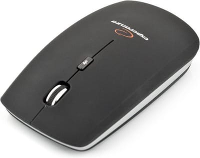 Esperanza WIRELESS OPTICAL 4D MOUSE 2.4GHz SATURN BLACK - Muis - Optisch - 4 knoppen - Zwart