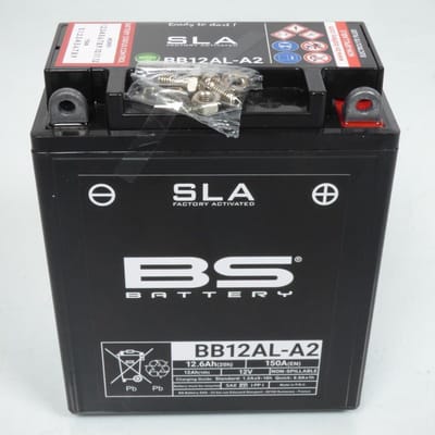 sla bs accu voor scooter aprilia 150 scarabeo 1999 tot 2006 yb12al-a2 / 12v 12ah nieuw